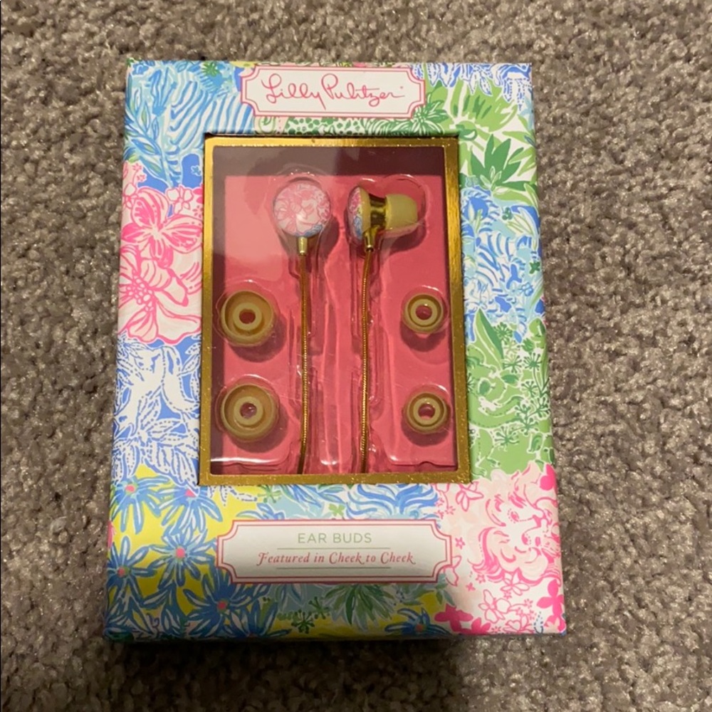 Lilly Pulitzer earbuds